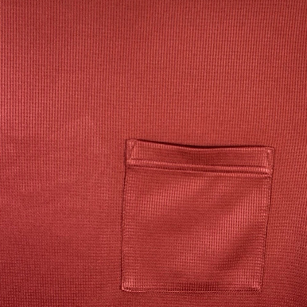 Timberland Pro Series Men's Wicking Waffle Pattern T-Shirt Pocket Red Size M